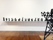 Installation Image by William Kentridge at Annandale Galleries