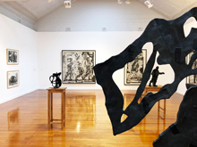 Installation Image by William Kentridge at Annandale Galleries