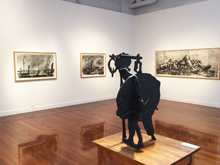 Installation Image by William Kentridge at Annandale Galleries