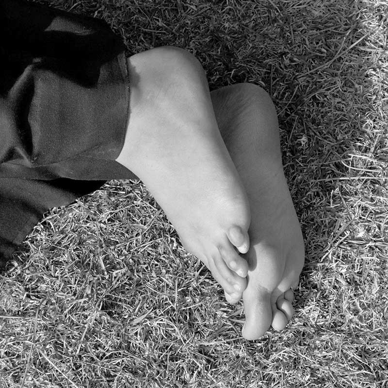Woman sleeping, Zoo Lake, Johannesburg. 1975 by David Goldblatt at Annandale Galleries